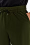 Men's Oversize Loose Fit Cargo Pocket Premium Sweatpants Parachute Fabric Adjustable Leg Clip-On Baggy Trousers - 6