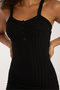 Women's Rope Strap Rib Fabric Shorts Jumpsuit – Basic Sports & Casual - 8