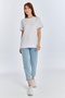 Women's Modal Fabric Regular Premium (Bol Kalip)Basic T-Shirt Vibrant Non-Fading Color Silky Touch T-Shirt - 4