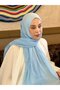 شال سلسلة آيا - أزرق مسامي - 3
