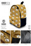 Teddy Bear Patterned Backpack - 3