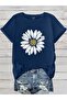 Daisy Front Printed T-Shirt for Women