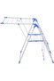 Foldable Clothes Drying Rack | Iron pipe Cloth Stand | Compact & Space-Saving Laundry Solution - 8