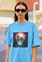 Men/Women Last Two Trees Transfer Printed Round Neck Short Sleeve T-Shirt - 2