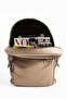 Unisex Backpack 38*24 cm Faux Leather Business Briefcase with Laptop Compartment Mega Bag - 4