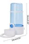 Hanzou Automatic Bird Feeder Water Bottle Feeding Drinker Parrot Dispenser - 5