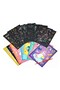 Σετ 9 καρτών ξυστό, Flippy, Scratch ArtCards, Πολύχρωμες - 7
