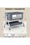 Multi-functional Baby Crib - All-in-One Sleeping Solution with Convertible Design - 2