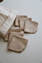 Dery Baby 25*25 4 Layer Muslin Mouth Wipes - 6