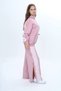 Unisex Children's 100% Cotton Hoodie and Snap Fastener Oversize Bottom & Top Trend Tracksuit Set-302 - 3