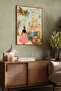 One Piece Wooden Framed Painting Yayoi Kusama Tk0819 - 2