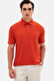 Slim Fit Tile Pique Textured Polo T-Shirt - 2