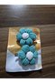 Green-White Daisy Knit Buckle - 3