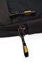 Impertex Fabric Daily Crossbody Chest and Shoulder Bag with Phone Compartment - Black - Yellow - 6