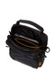 Men's Black Blue Fabric Functional Cross Strap Postman Waist and Shoulder Bag - 4
