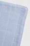 Organic Cotton Muslin Blue Shoulder Mouth Cloth Set - 6
