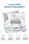 4-Piece Digital Print Comforter Set – Twin Size 170x230 cm, Soft Microfiber Bedding Set. - 5