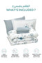4-Piece Digital Print Comforter Set – Twin Size 170x230 cm, Soft Microfiber Bedding Set. - 5