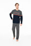 U.S. Polo Assn. Men's Navy Blue Pajama Set