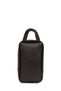 Men's Leather Portfolio Clutch Shaving, Cosmetic, Grooming and Everyday Handbag - Black - 3