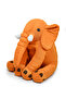 Orange Sleeping Friend Elephant 65 cm 65 cm Mint Green - 3