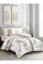 4-Piece Digital Print Comforter Set – Twin Size 170x230 cm, Soft Microfiber Bedding Set. - 3