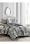 4-Piece Digital Print Comforter Set – Twin Size 170x230 cm, Soft Microfiber Bedding Set. - 3
