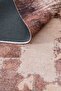 Modern Patterned Washable Non-Slip Base Brown Blue Chenille Living Room Carpet 8330 - 6