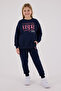 U.S. Polo Assn Girl's Navy Blue Tracksuit Set