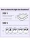 Gel Pocket Spring & Memory Foam Mattress 90X190X25 cm | Single Bed Mattress | Medium Soft Feel - 6