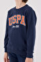 U.S. Polo Assn Boys' Blue Tracksuit Set - 4