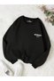 Black Unisex Men/Women Colorful Represent Custom Printed Oversize Cotton Crew Neck - 2
