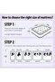 Flexible single foam six fold travel mattress with pillowcase 3cm|Single Bed Mattress|Medium Firm - 7