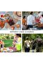 Portable Thermal Insulated Lunch Bag for Outdoor Activities, Camping, Desert (Beige) - 6