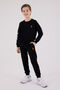 U.S. Polo Assn Boys' Black Tracksuit Set - 2