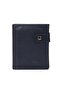 Men's Wallet with Coin Compartment and Card Holder - Navy Blue - 3