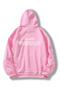 Pink Unisex Men/Women Unique Colorful Custom Printed Cotton Oversize Hoodie