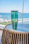 Calix Glass Flask with Straw - 1000 ml
