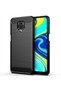 Husă pentru Xiaomi Redmi Note 9S / Note 9 Pro / Note 9 Pro Max, Perfect Grip D599, Neagră