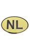 Coat of Arms Special for Stickers Oval Nl Aluminum Sticker