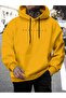Unisex Hooded Printed Oversized Sweatshirt