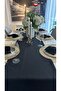 Royal Black Runner 1 Piece (Napkin Not Included) - 6