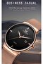Luxury Straw Steel Stylish Men Wristwatch 3Atm Waterproof - 2