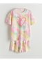New Season Crew Neck Girls' Shorts Pajama Set - S5I064Z4