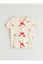 Rmz Gi̇yi̇m Farkiyla Girls' Shorts Pajama Set Mother-Daughter Combination - 4