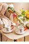 طقم فناجين قهوة سيراميك مطبوعة مختلطة من LCW HOME سعة 100 مل (W5)