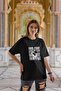 Men/Women I Am Fine-2 Transfer Printed Round Neck Short Sleeve T-Shirt - 2