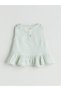 Texx Store Quality Oval Collar Ruffle Detailed Baby Girl Blouse and Shorts - 4