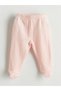 Two Mt Shop Quality Lcw Baby Pink Oval Collar Baby Girl Cardigan and Pants 2-Piece Set - 4