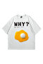 Premium Baskılı Egg Oversize T-shirt